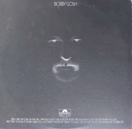 Bobby Gosh - Bobby Gosh vinyl record, LP (Very Good Plus (VG+)) | Lulo Records