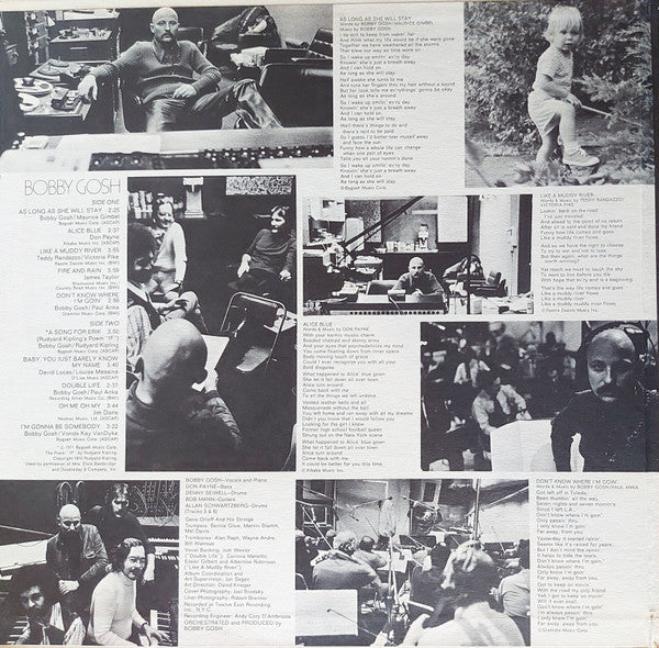 Bobby Gosh : Bobby Gosh (LP, Album, Gat)