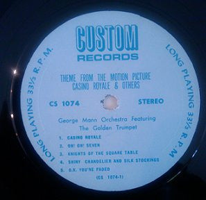George Mann Orchestra : Theme From The Motion Picture Casino Royale & Others (LP, Album)