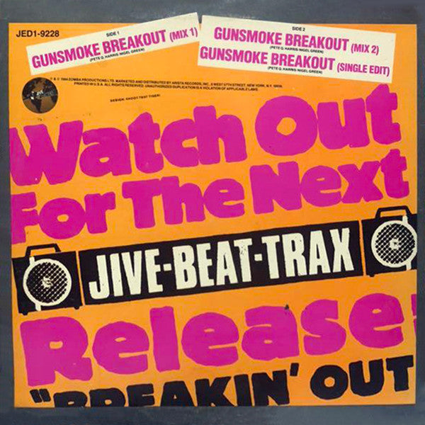 Willesden Dodgers : Gunsmoke Breakout (12")