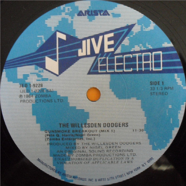 Willesden Dodgers : Gunsmoke Breakout (12")