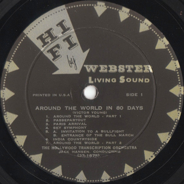 Victor Young : Around The World In 80 Days (LP, Album, Mono)