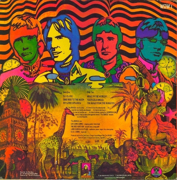 The Dukes Of Stratosphear : 25 O'Clock (12", MiniAlbum)
