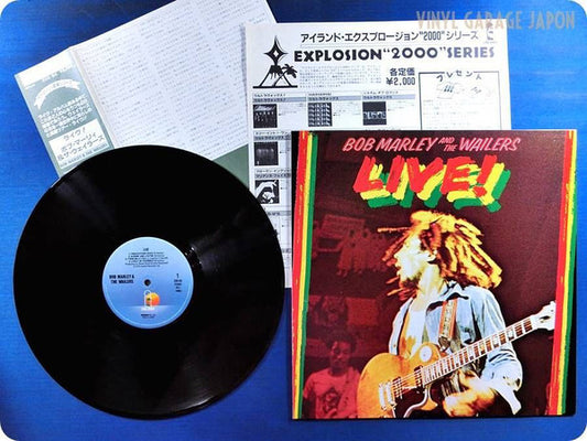 Bob Marley & The Wailers : Live! (LP, Album, RE)