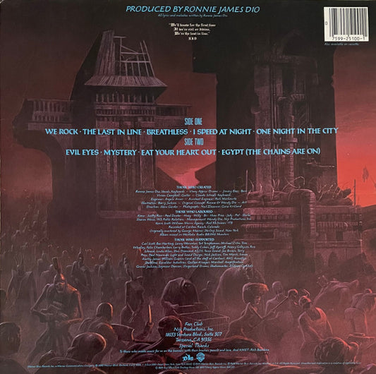 Dio (2) : The Last In Line (LP, Album, All)