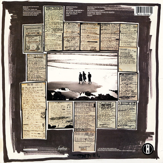 Love And Rockets : Earth • Sun • Moon (LP, Album, Red)