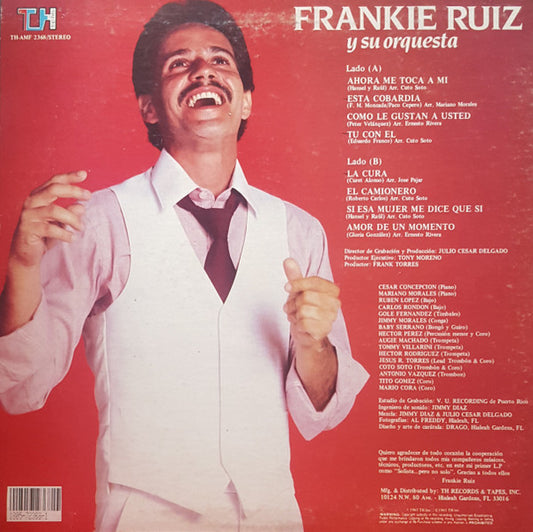 Frankie Ruiz Y Su Orquesta : Solista......Pero No Solo (LP, Album)