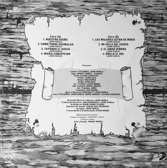 Grupo Niche : Tapando El Hueco (LP, Album)