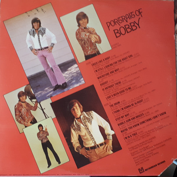 Bobby Sherman : Portrait Of Bobby (LP, Album, Promo)