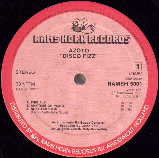 Azoto : Disco Fizz (LP, Album)