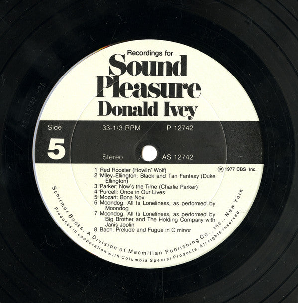 Donald Ivey : Recordings For Sound Pleasure (3xLP, Comp + Box)