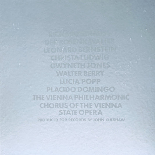 Leonard Bernstein, Wiener Philharmoniker, Christa Ludwig, Gwyneth Jones, Walter Berry, Lucia Popp - Der Rosenkavalier vinyl record, 4xLP (Near Mint (NM or M-)) | Lulo Records