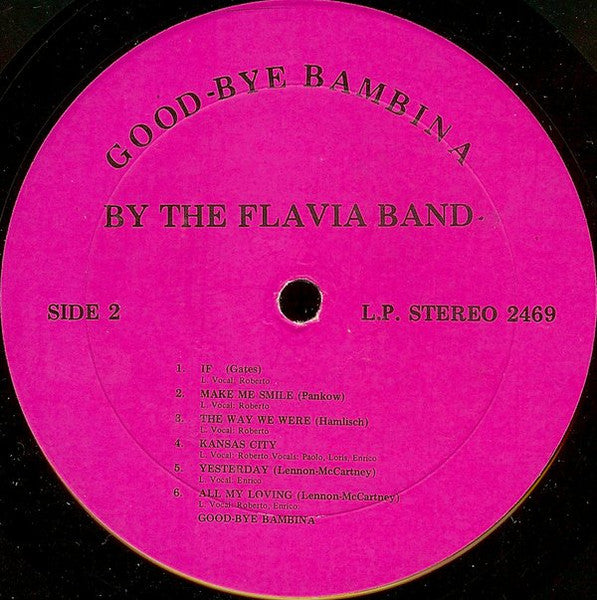 Flavia Band : Good-Bye Bambina (LP, Album, Pur)