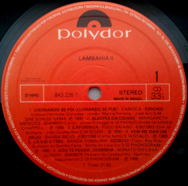 Various : Lambahia 2 (LP, Comp)