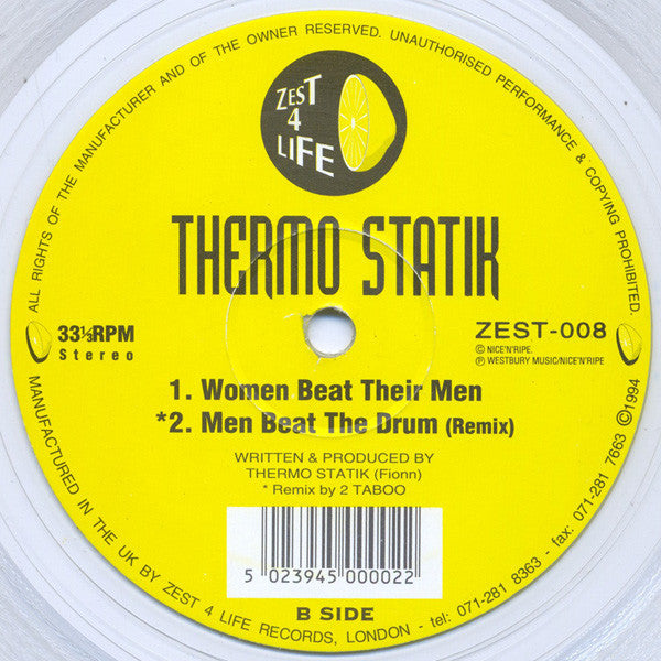 Thermostatik : Visions (12", Cle)