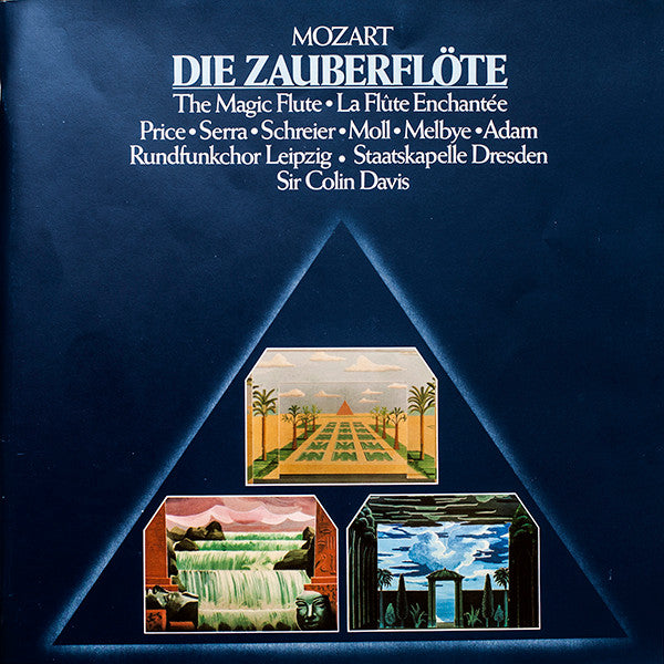 Wolfgang Amadeus Mozart - Margaret Price • Luciana Serra • Peter Schreier • Kurt Moll • Mikael Melbye • Theo Adam, Rundfunkchor Leipzig • Staatskapelle Dresden, Sir Colin Davis : Die Zauberflöte (The Magic Flute • La Flûte Enchantée) (3xLP + Box)