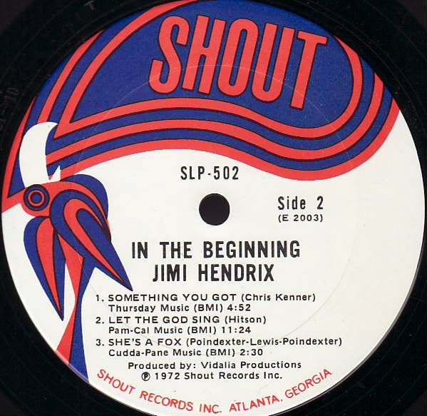 Jimi Hendrix : In The Beginning (LP, Comp)