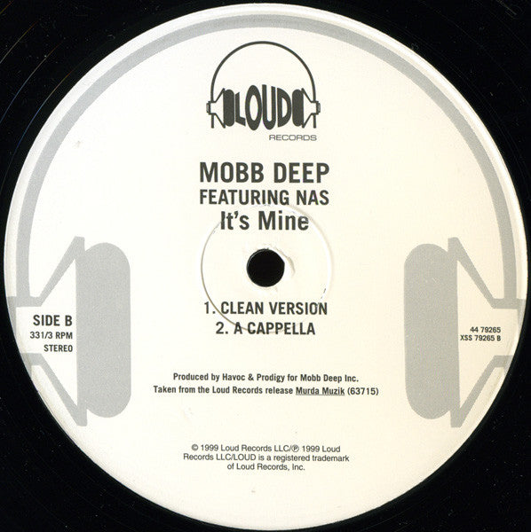 Mobb Deep Featuring Nas : It's Mine (12")