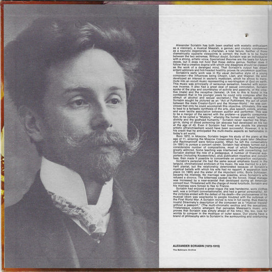 Hilde Somer Plays Alexander Scriabin : Hilde Somer Plays Scriabin (LP)