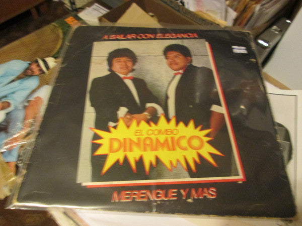 El Combo Dinamico : A Bailar Con Elegancia - Merengue Y Mas (LP)