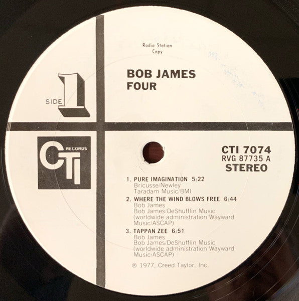 Bob James : BJ4 (LP, Album, Promo, Gat)