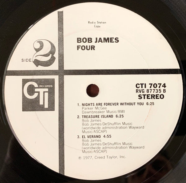 Bob James : BJ4 (LP, Album, Promo, Gat)