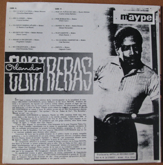 Orlando Contreras - Este Es Contreras vinyl record, LP (Very Good Plus (VG+)) | Lulo Records