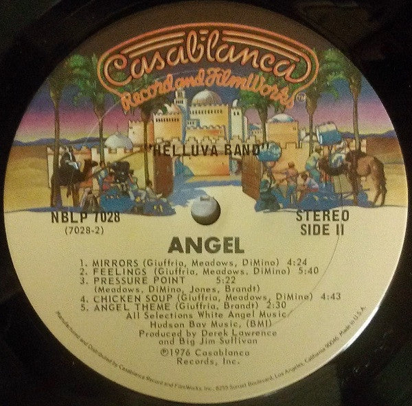 Angel (24) : Helluva Band (LP, Album, Ter)