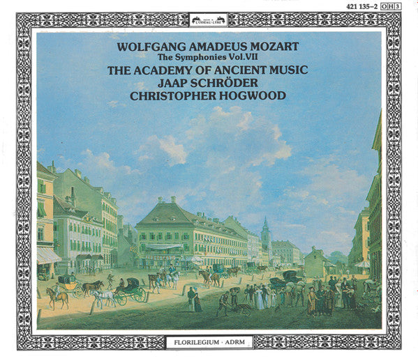 Wolfgang Amadeus Mozart – The Academy of Ancient Music, Jaap Schröder, Christopher Hogwood : The Symphonies Vol. VII (3xCD, Comp + Box, Sli)