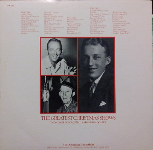 Bing Crosby : Sings Christmas (LP)