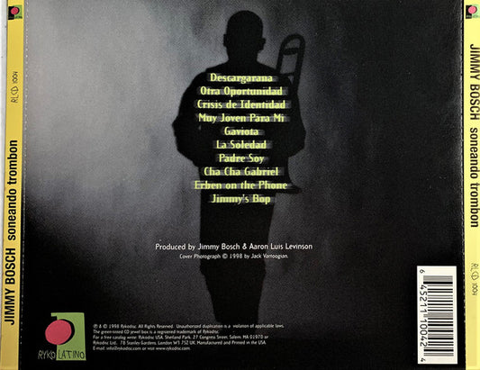 Jimmy Bosch - Soneando Trombon vinyl record, CD (Near Mint (NM or M-)) | Lulo Records