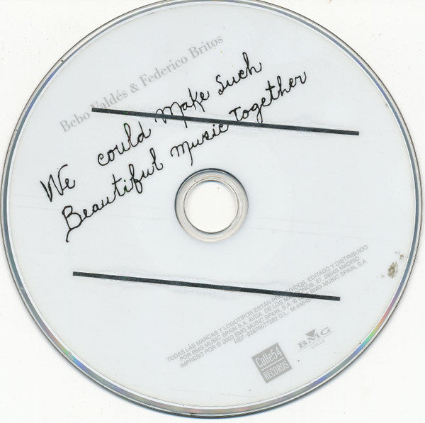 Bebo Valdés & Federico Britos : We Could Make Such Beautiful Music Together (CD, Album)