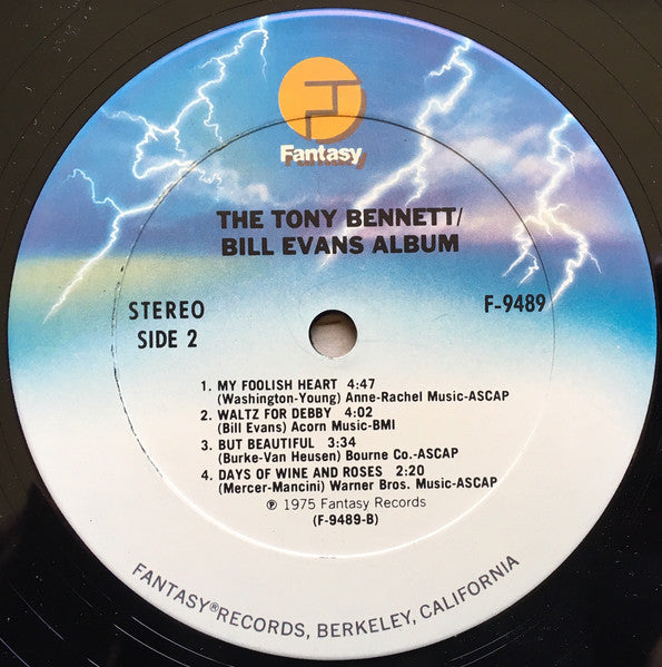 Tony Bennett / Bill Evans : The Tony Bennett Bill Evans Album (LP, Album, RE)