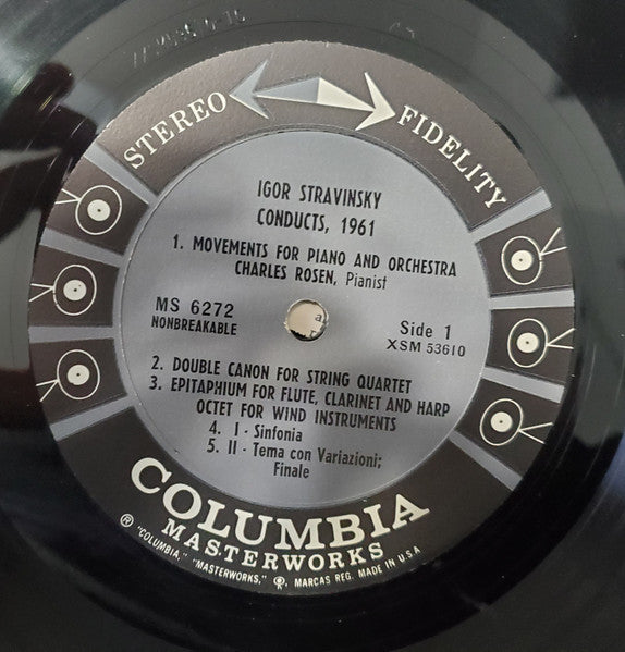 Igor Stravinsky : Conducts 1961 (LP)