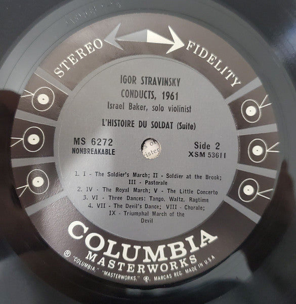 Igor Stravinsky : Conducts 1961 (LP)