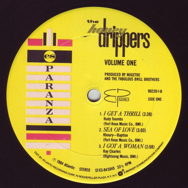 The Honeydrippers : Volume One (12", EP, Club)