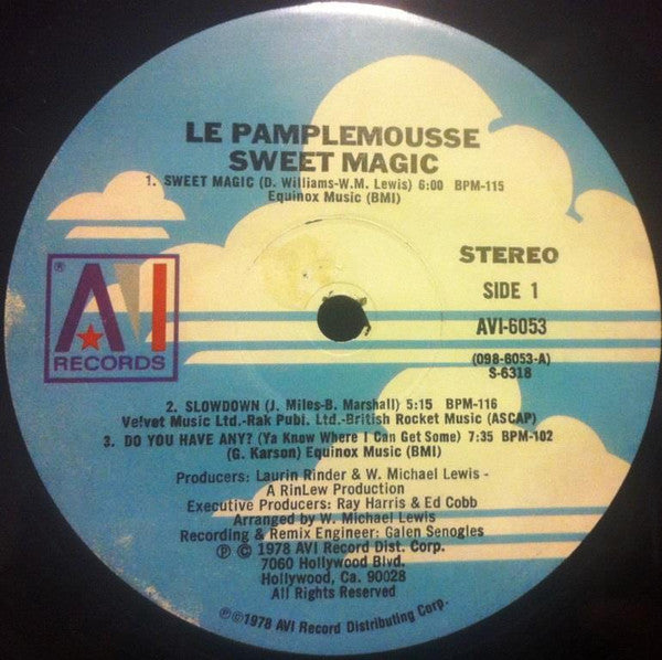Le Pamplemousse : Sweet Magic (LP, Album)