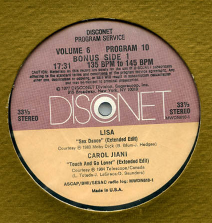 Various : Volume 6 Program 10 (2x12")
