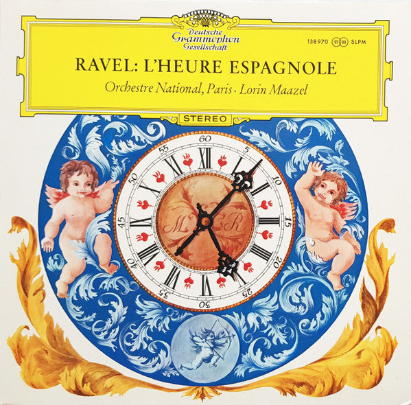 Maurice Ravel, Orchestre National De France • Lorin Maazel : L´Heure Espagnole (LP, RP)