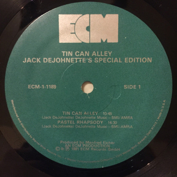 Jack DeJohnette's Special Edition : Tin Can Alley (LP, Album)