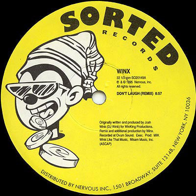 Josh Wink - Don't Laugh (Remix) vinyl record, 12" (Very Good Plus (VG+)) | Lulo Records