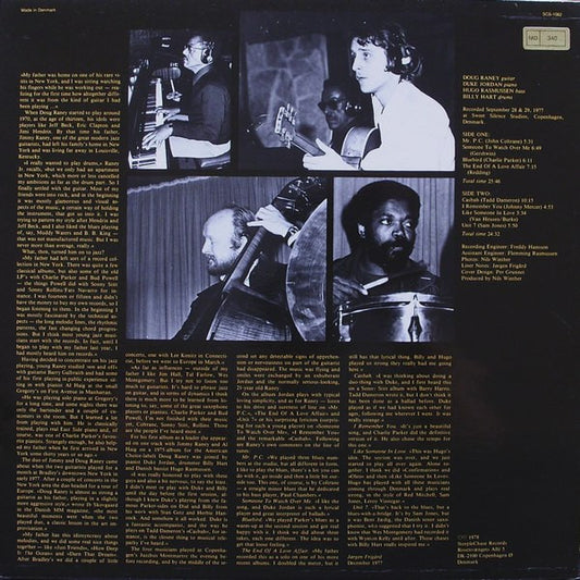 Doug Raney Quartet : Introducing Doug Raney (LP, Album)