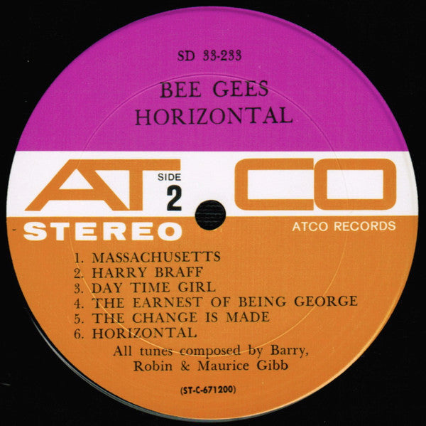 Bee Gees : Horizontal (LP, Album, Ter)