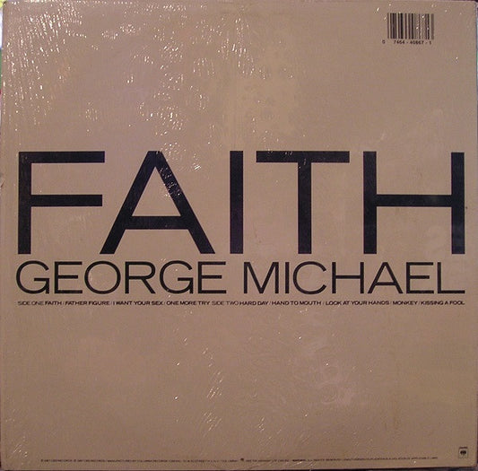 George Michael : Faith (LP, Album, Car)