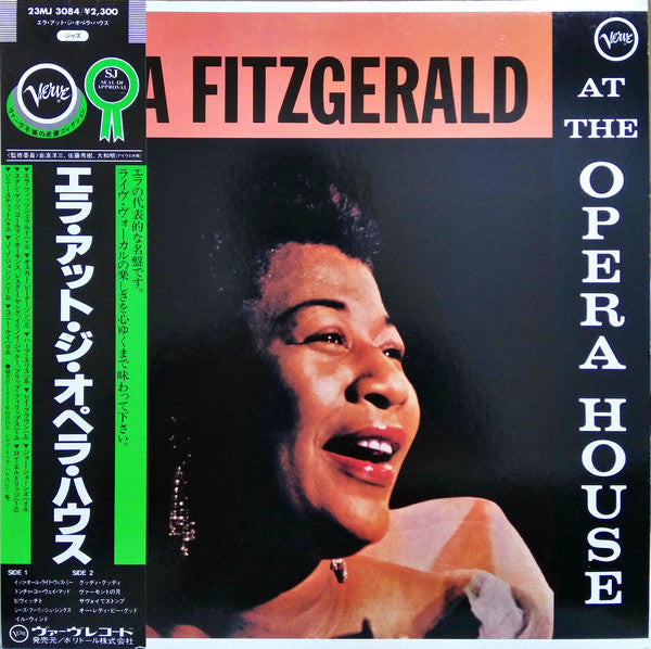 Ella Fitzgerald : Ella Fitzgerald At The Opera House (LP, Album, Mono, RE)