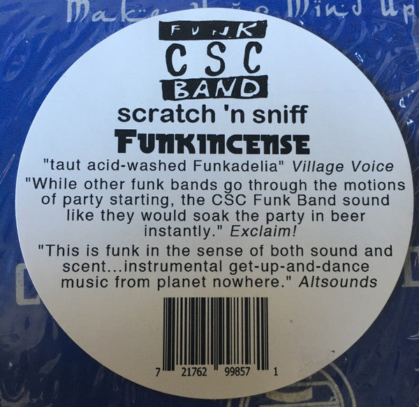 CSC Funk Band : Funkincense (LP, Album, RSD, Ltd)