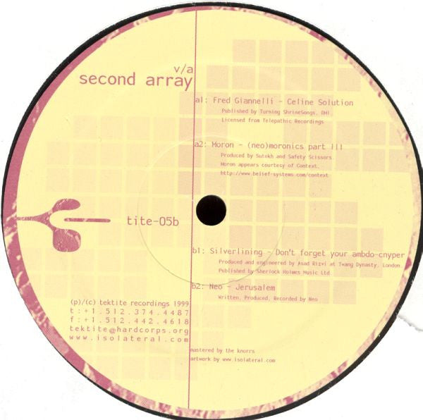 Various : Second Array (12")