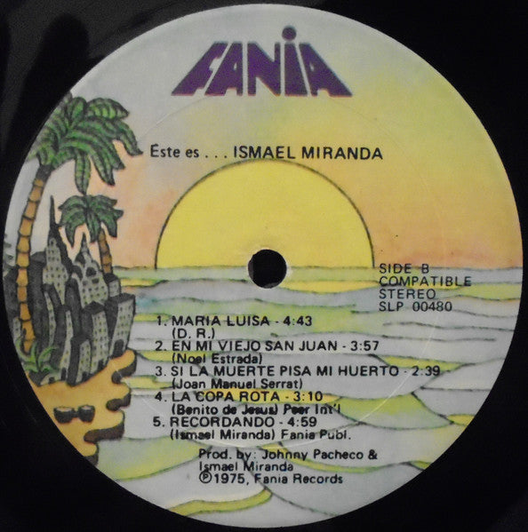 Ismael Miranda : Este Es Ismael Miranda (LP, RE)