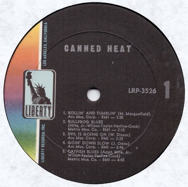 Canned Heat : Canned Heat (LP, Album, Mono, All)