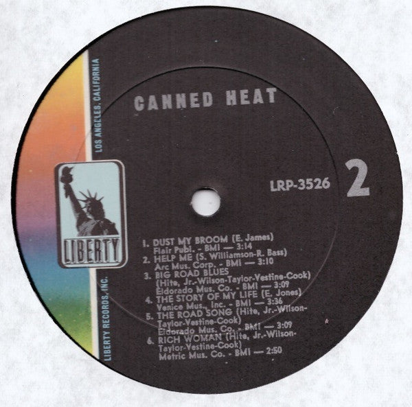 Canned Heat : Canned Heat (LP, Album, Mono, All)